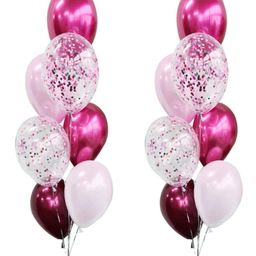 Shopperskart Baby Birthday Party Decorations Combo Pink - Pack of 25-image-4
