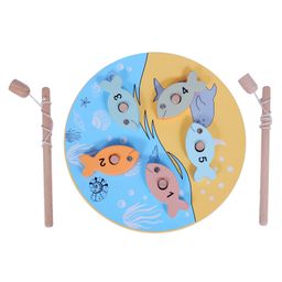The Little Boo Wooden Fishing Game - Multicolour-16