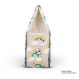 Baybee 3 in 1 Cotton Bed Cum Carry Bed Portable Sleeping Bag Infant Bassinet-Nest for Co-Sleeping Baby Bedding for New Born - Grey-image-67