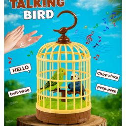Fiddlerz Realistic Singing & Chirping Bird Toy - Multicolor-picture-28
