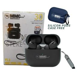 YAMAMA MMC PODS Wireless Earbuds with Active Noise Cancellation, 30Hrs Playback, Bluetooth 5.3, Type-C Fast Charging, (TWS) Earphones - Black-14