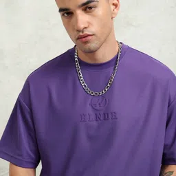 HIGHLANDER Men Brand Logo Printed V-Neck T-shirt-image-14
