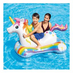 Intex Inflatable Ride on Unicorn Float for Kids - Multicolour image 2