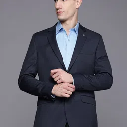 Raymond Single-Breasted Formal Blazer-image-55