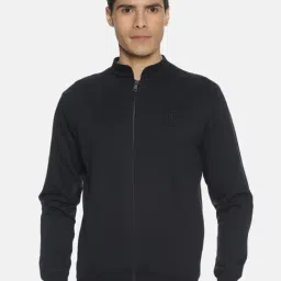 Dollar Navy Regular Fit Solid Jacket-image-53