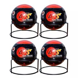 AUTO FIRE STOP 1.3 Kg Auto Fire Extinguishes Ball Red, SG16 (Pack of 4)-picture-16