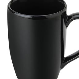 BODHI HOUSE Black Ceramic Dishwasher & Microwave Safe Glossy Mug 350 ml-33