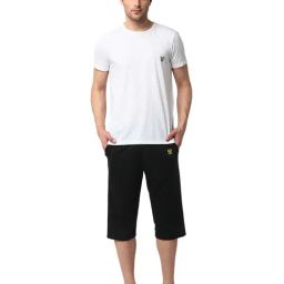 Vimal Jonney Black & White T-Shirt & Capris-image-86