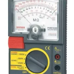 Sanwa PDM1529S Analog Insulation Tester Range 0.5 to 2000M Ohms-22