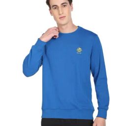 U.S. Polo Assn. Blue Cotton Regular Fit SweatShirt-picture-28