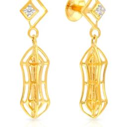 Malabar Gold and Diamonds 22k Gold Earrings for Women-image-67