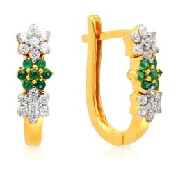 Malabar Gold and Diamonds 22k Gold Earrings for Women-image-80