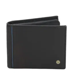 Allen Solly Black Casual Leather Bi-Fold Wallet for Men-10