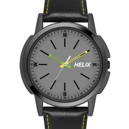 Helix by Timex Grey Round Dial Analog Mens Watch - TW050HG01-picture-20