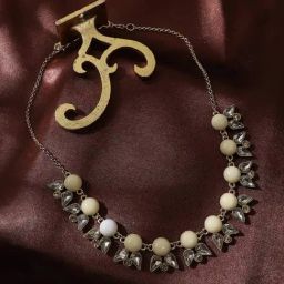 Sohi Multicolour Designer Statement Stones Necklace-6