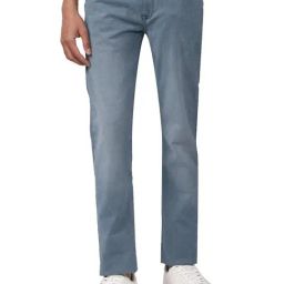 Simon Carter London Regular Blue Lightly Washed Mid Rise Jeans-image-98