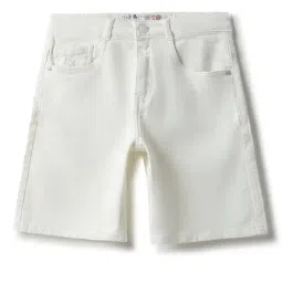 Tales & Stories Boys White Regular Fit Shorts-picture-20