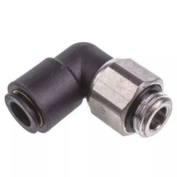 Legris LF3000 Series Elbow Threaded Adaptor G 1/4 Male to Push In 8 mm Threaded-to-Tube Connection Style, 3189 08 13 (Pack of 5 Pcs)-picture-3