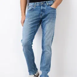 Spykar Men Regular Fit Mid Rise Cotton Casual Jeans-image-64