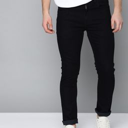 Mast & Harbour Men Black Skinny Fit Mid-Rise Clean Look Stretchable Jeans-image-96