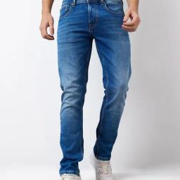 Spykar Men Regular Fit Mid Rise Cotton Casual Jeans-image-44