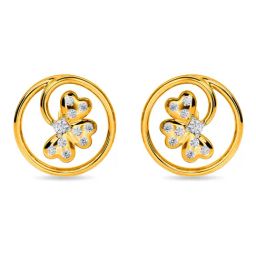 Kisna Diamond & Gold Jewellery 18k (750) Gold Kerr Earring-image-46