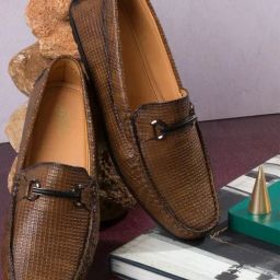 ID Men's Tan Casual Loafers-image-58