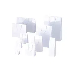 AS ONE Bright Bag Coated Paper With PP Handle, 61-314-1-15 (Pack of 50) image 1