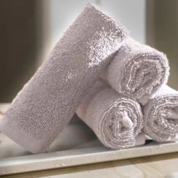 Maspar Pink Cotton Embroidery Face Towel - Set of 4-picture-30