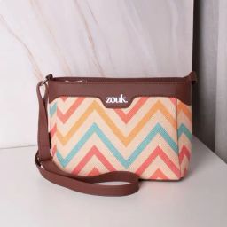 ZOUK Multicolor Printed Cross Body Bag-image-94