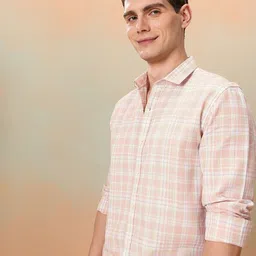Mast & Harbour Checked Casual Shirt-picture-48