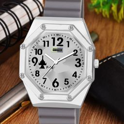 Gopal Shopcart Unisex Dial & Bracelet Style Straps Analogue Watch C1021SLV F16GREY GREY802-image-29