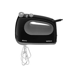 Havells Beato 300 W 5 Speed Black Hand Mixer, GHFHMDUK030-image-57