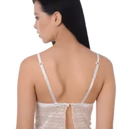 Da Intimo White Padded Non-Wired Bralette-35