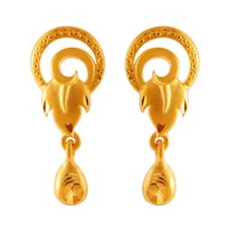 P.C. Chandra Jewellers 22 kt Gold Earrings-picture-5