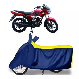 Auto Pearl Two Wheeler Cover for TVS Phoenix - Yellow, Blue-image-92