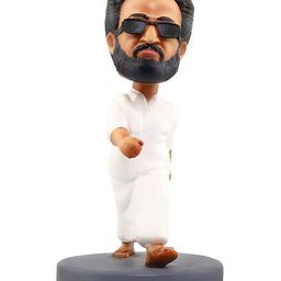 QUIRKMALL Rajnikanth Thalaiva Car Decoration Bobblehead Action Figure-picture-14