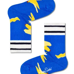 HAPPY SOCKS Organic Cotton Blend Banana Printed Socks - Blue-picture-17