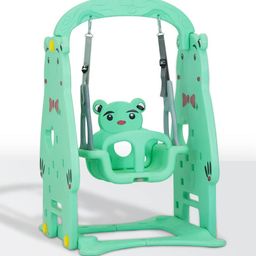 StarAndDaisy Swing for Kids 3 in 1 Adjustable Baby Swing Toy for Indoor and Outdoor - Kids Swing for Boys and Girls - Green-12