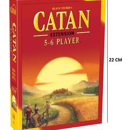 awestuffs Catan 5-6 Player Extension Strategy & War Board Game Catan Extension, Board Game, Card Game for Family, Friends, Kids image 3
