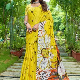 Pandadi Saree Pure Cotton Floral Bagru Sarees-picture-41