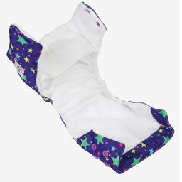Mylo Baby Freesize Adjustable Cloth Diapers with 3 Free Insert Oeko Tex Certified Pack of 3 ABC Print Heart Print Star Print - Multicolour image 4