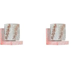 SOMIL Brown Glass Cylinder Printed Wall Lamps-image-108