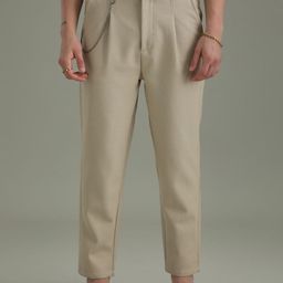 Banana Club Men Relaxed Pleated Trousers-image-90