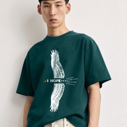 TOGS & TERRE Typography Printed Oversized Organic Cotton T-shirt-image-70