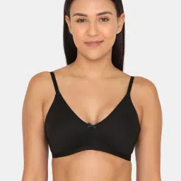 Zivame Black Non Wired Non Padded T-Shirt Bra-picture-28