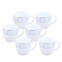 Peggy Oliver Multicolor Porcelain Charlotte Tea And Coffee Cup Set Of 6-22