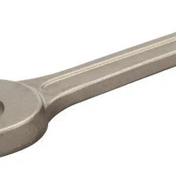 De Neers Silver SS Antimagnetic Slogging Open End Spanner (65mm), SS-S065 image 1