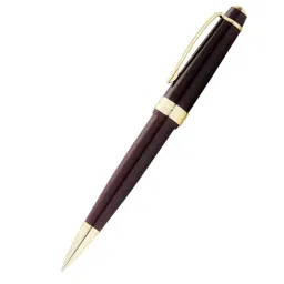 Cross Brown & Gold Resin Ballpoint Pen-image-66