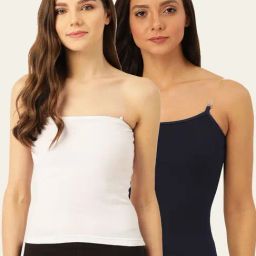 Lady Lyka Multicolor Cotton Camisole (Pack of 2)-image-92